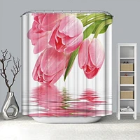Rideau de douche Flower Drop