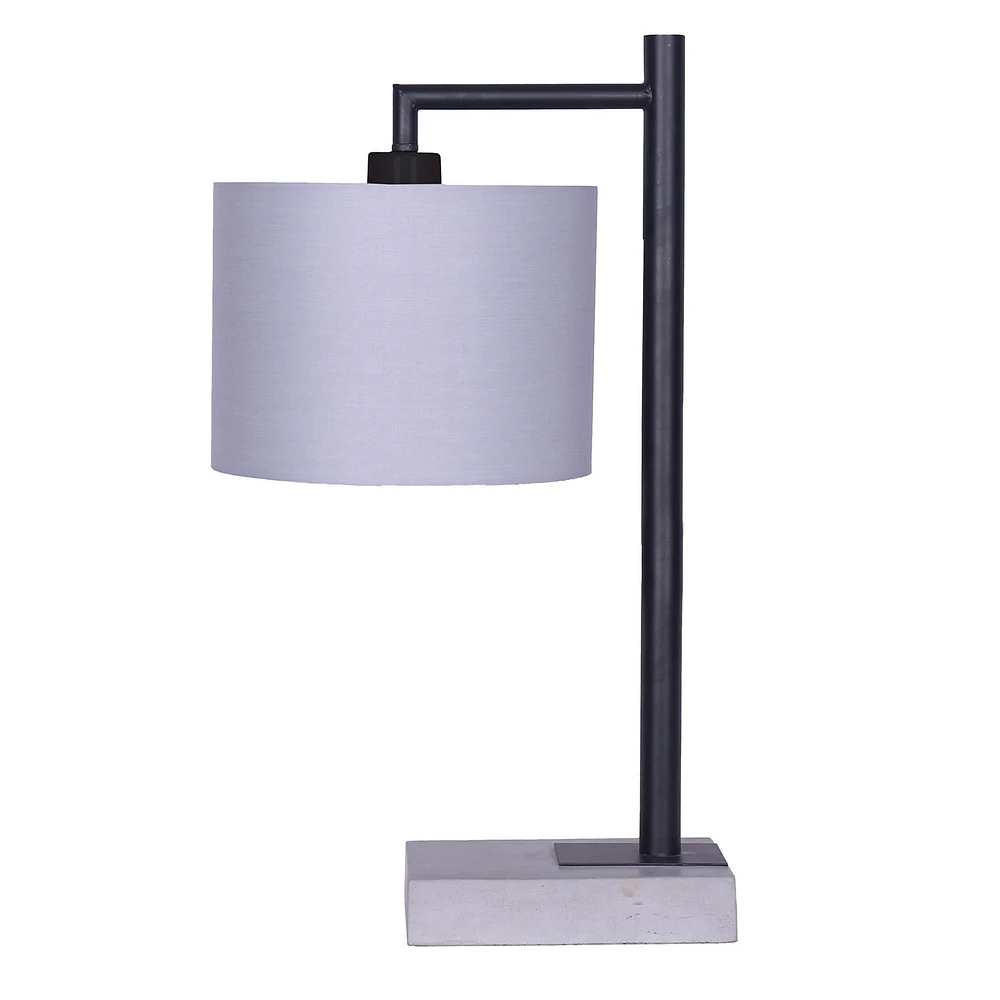 Lampe de table « Zoey » - noir / gris