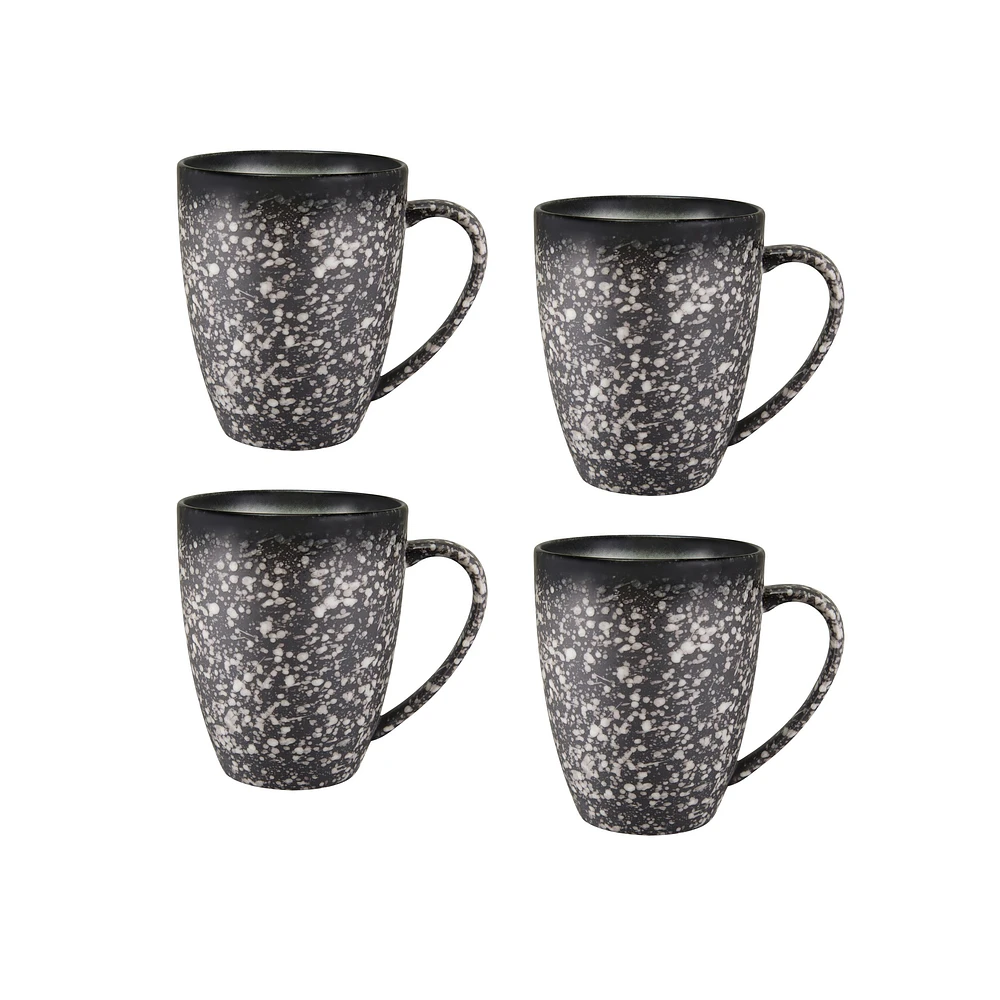 Maxwell & Williams Set of 4 Granite Mugs - 400ml