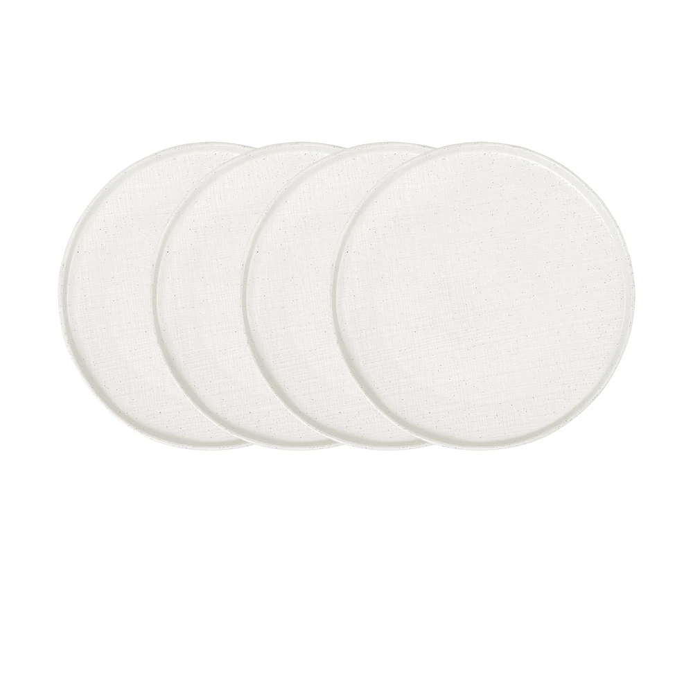 Maxwell & Williams Set of 4 Onni Rim Plates - 26.5cm