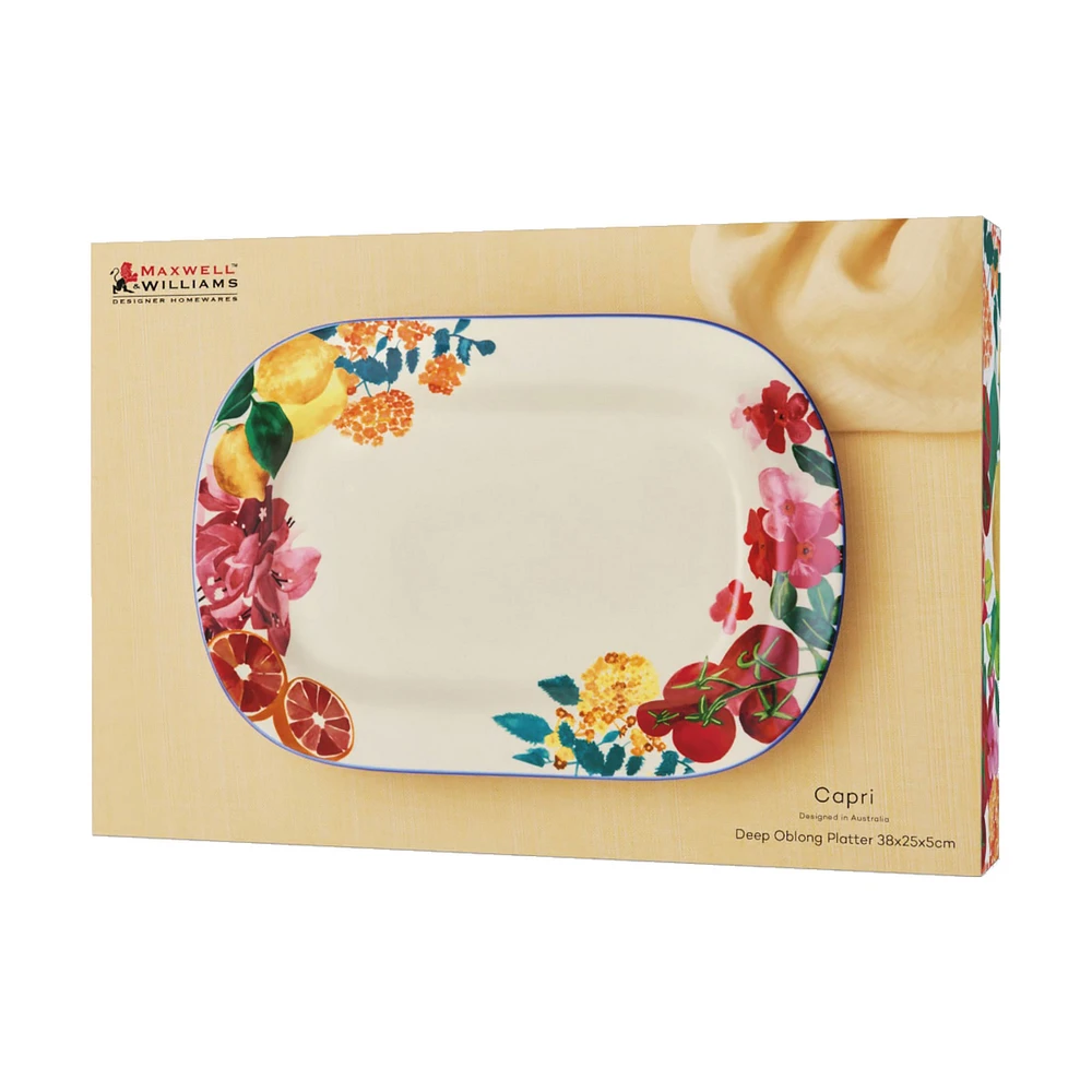 Maxwell & Williams Capri Serving Platter - 38 x 25cm