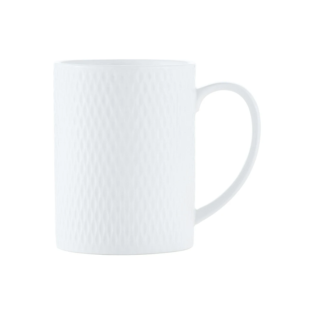 Maxwell & Williams Set of 4 Diamonds Straight Mugs - 400ml