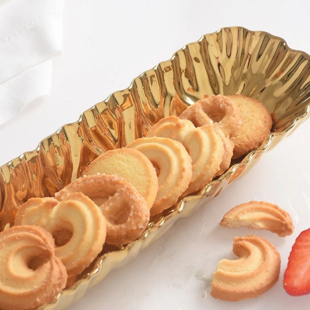 Mascali Bianca D'Oro Cracker Tray