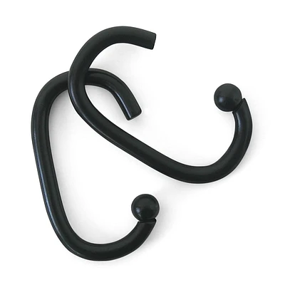Metal C Shower Hooks
