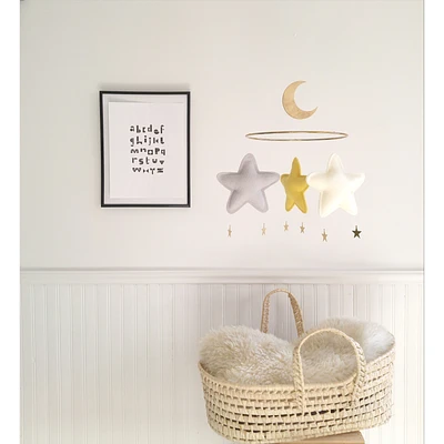 Star Mobile - Grey, Ivory & Mustard