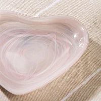 Heart Shaped Dish, 14cm - Pink 