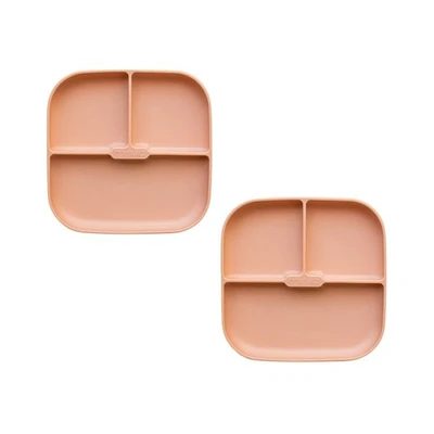 Minika Plate with Suction, Pack of 2