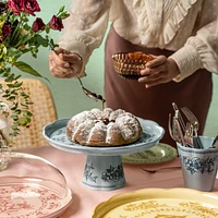 Josephine Cake Serving with Dome - Dusty Pink
