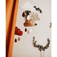 Cloud Mobile - Taupe, White, Beige & Ocher
