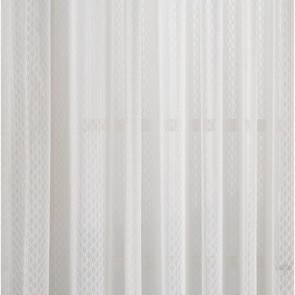 Prada Semi Sheer Jacquard Grommet Curtain