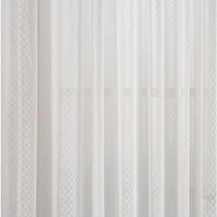 Rideau semi-transparent jacquard à œillets « Prada »