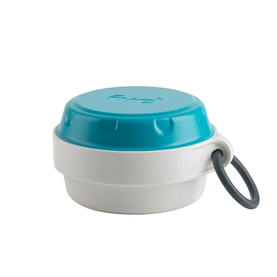 Trudeau Fuel Lunch Tropical Blue Snack Container