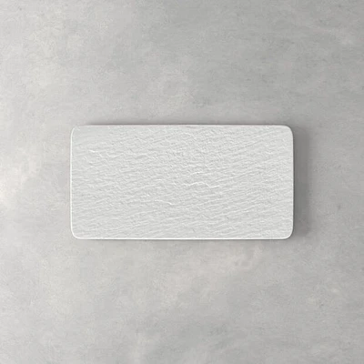 Plat de service rectangulaire « Manufacture Rock » par Villeroy & Boch