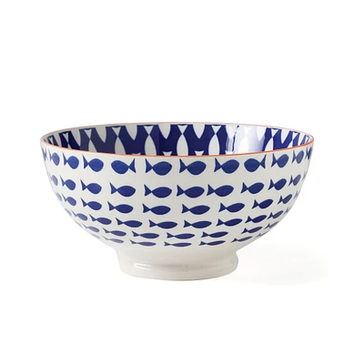 Bol en porcelaine « Kiri » 8 po par Torre & Tagus