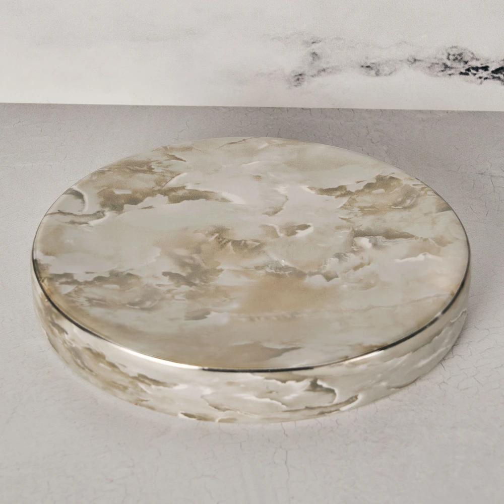 Ming Marble Soap Dish - Green