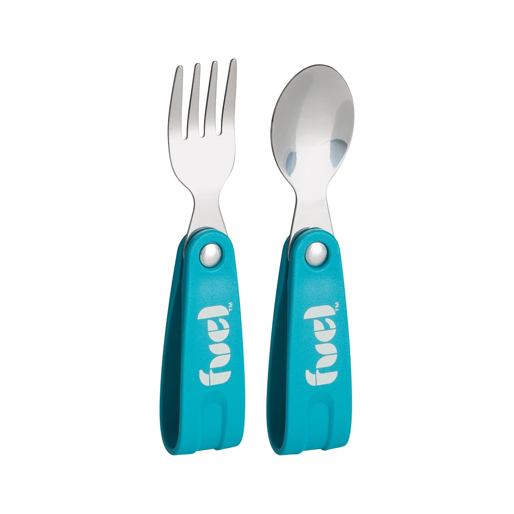 Trudeau Fuel Tropical 2-Piece Flatware Set