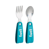 Trudeau Fuel Tropical 2-Piece Flatware Set