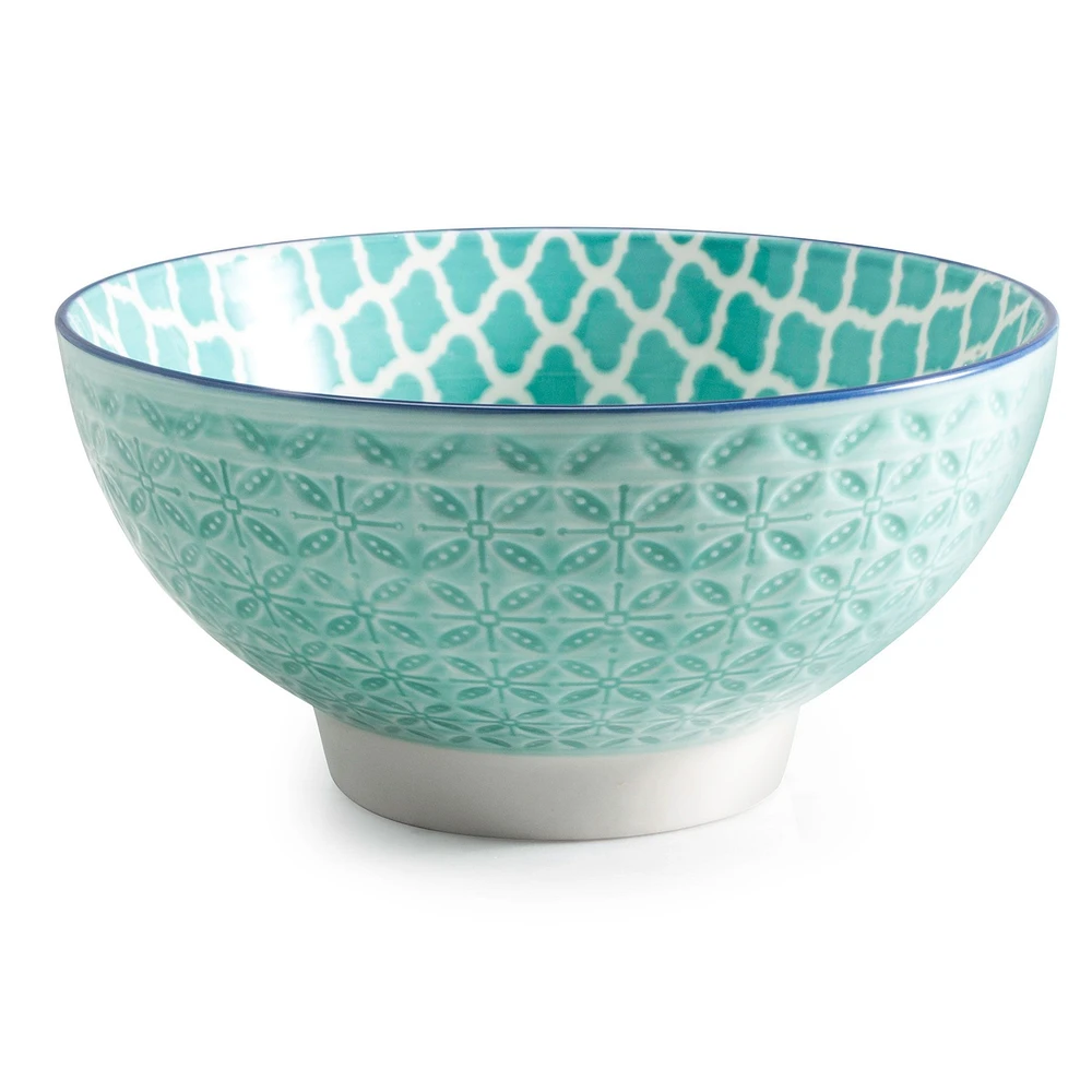 Aster Teal Bowl by BIA