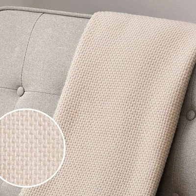 Tweed Jacquard Throw