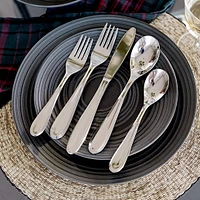 Cilano 20-Piece Flatware Set by David Shaw - Mirror Finish