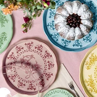 Josephine Cake Serving with Dome - Dusty Pink