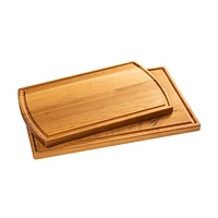 Set of 2 Cherry Wood Cutting Boards