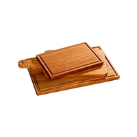 Set of 3 Cherry Wood Serving Boards