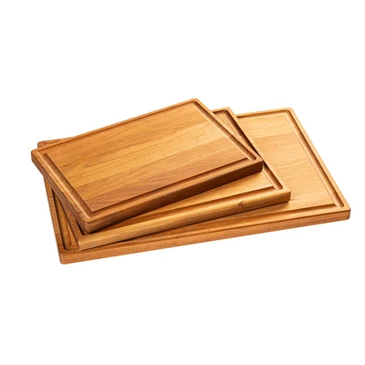 Set of 3 Cherry Wood Cutting Boards