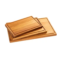 Set of 3 Cherry Wood Cutting Boards