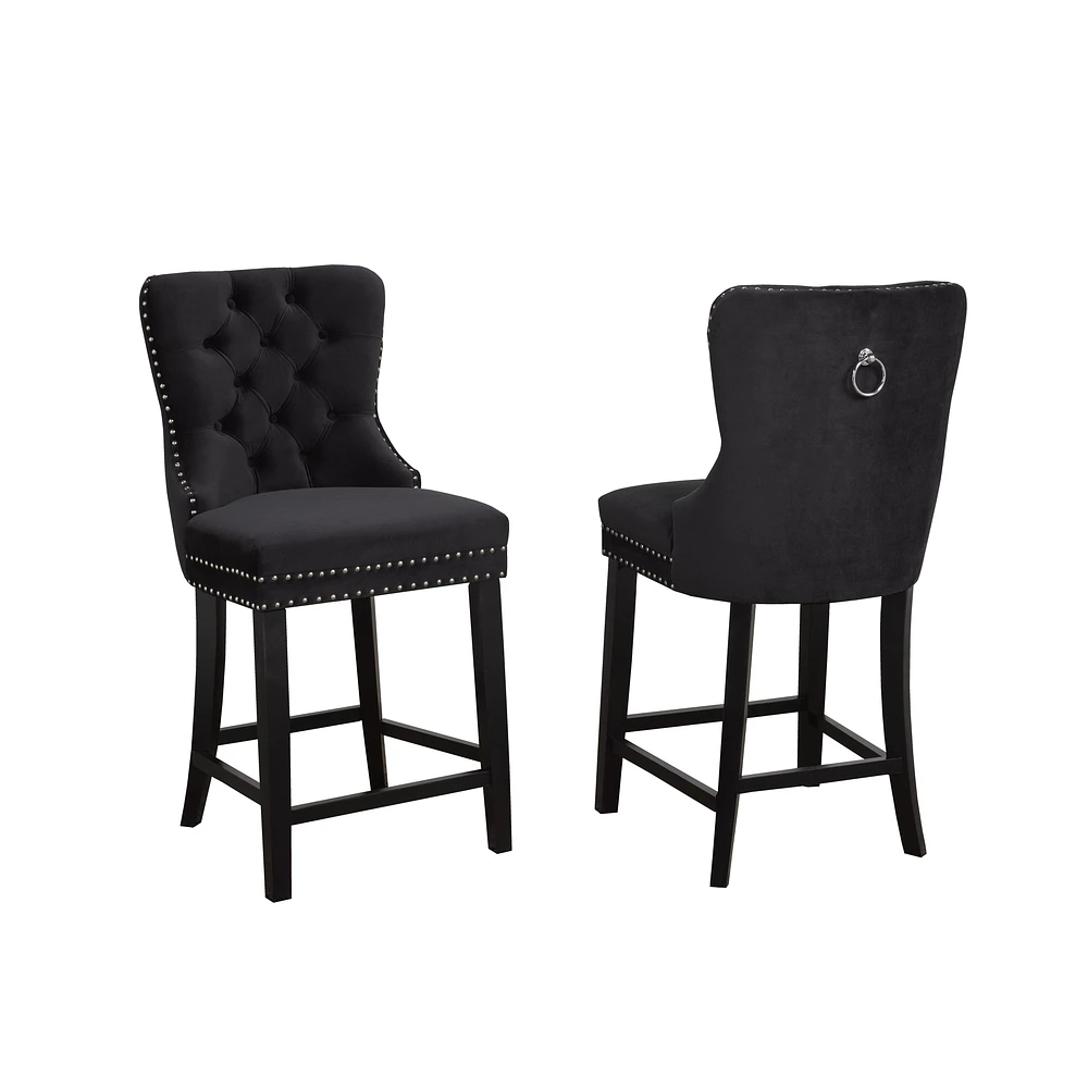 Ensemble de 2 tabourets de comptoir « Arapoosh »