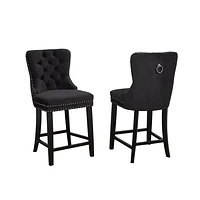 Ensemble de 2 tabourets de comptoir « Arapoosh »