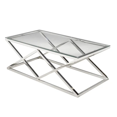 Sophia Coffee Table - Silver