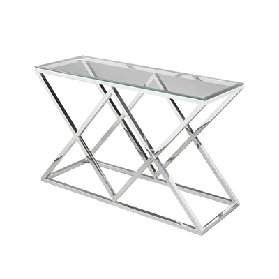 Table de canapé « Sophia » - Argent