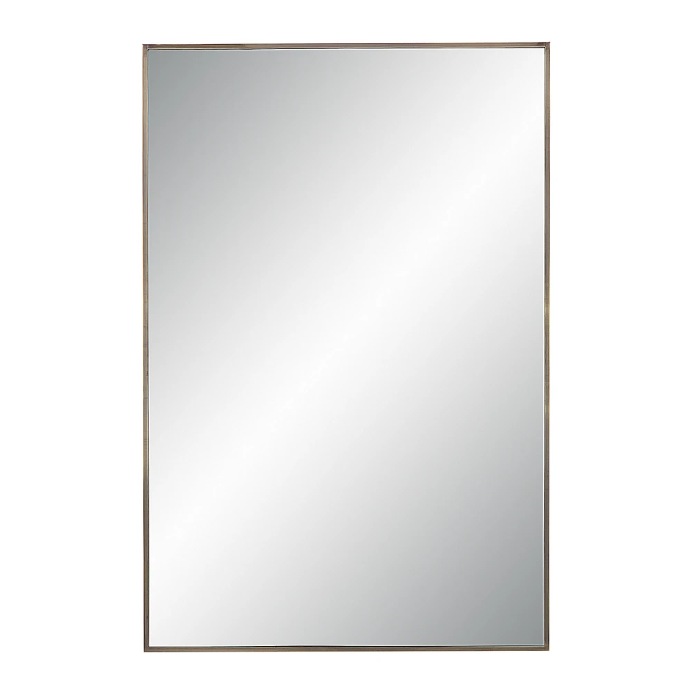 Cider 45" Tall Rectangular Mirror, Brushed Bronze