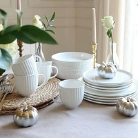 Orbit 12-piece Dinnerware Set by LC Maison