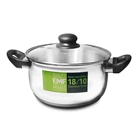 3,5 L Stainless Steel Casserole with Lid