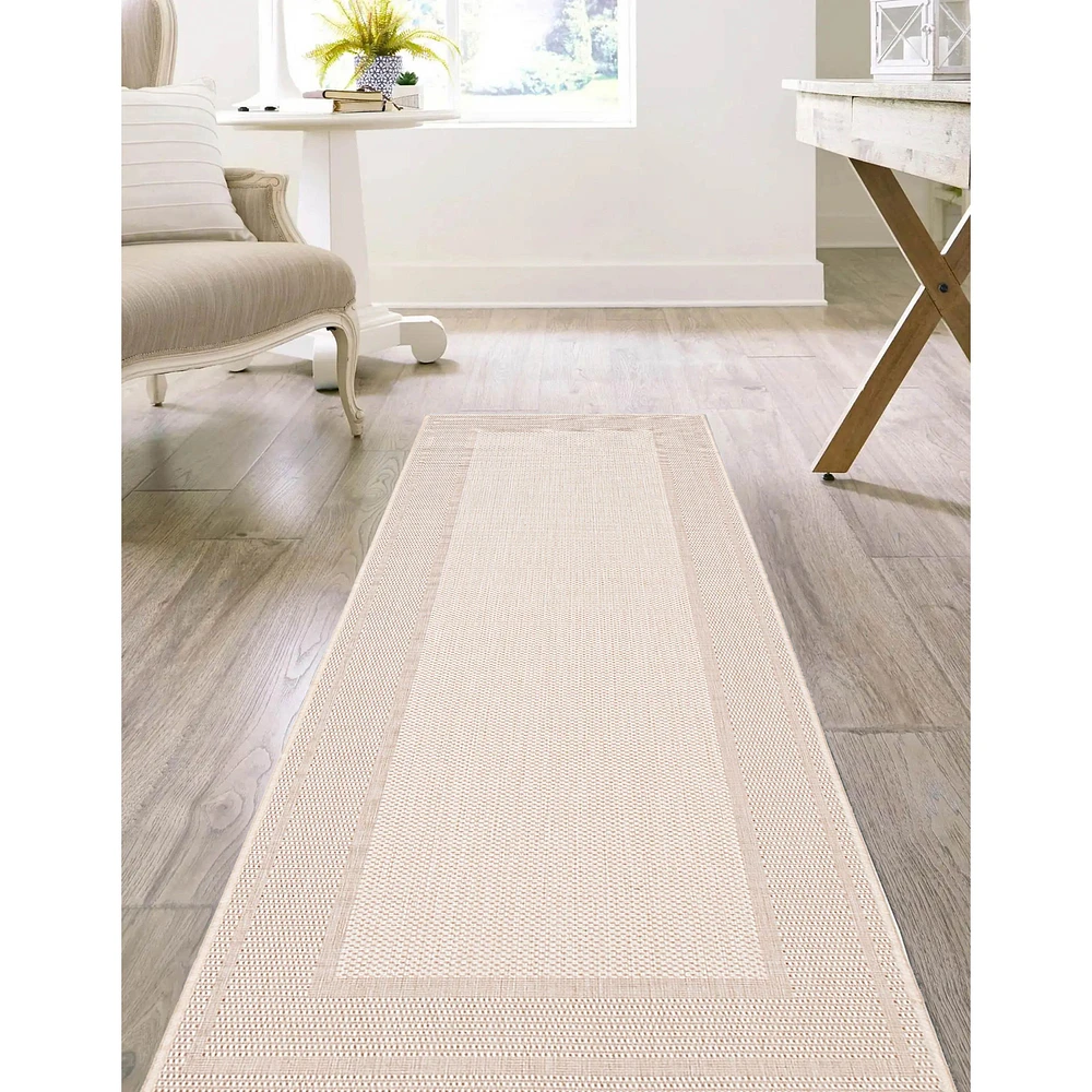 Tapis « Sisal » - Beige et ivoire