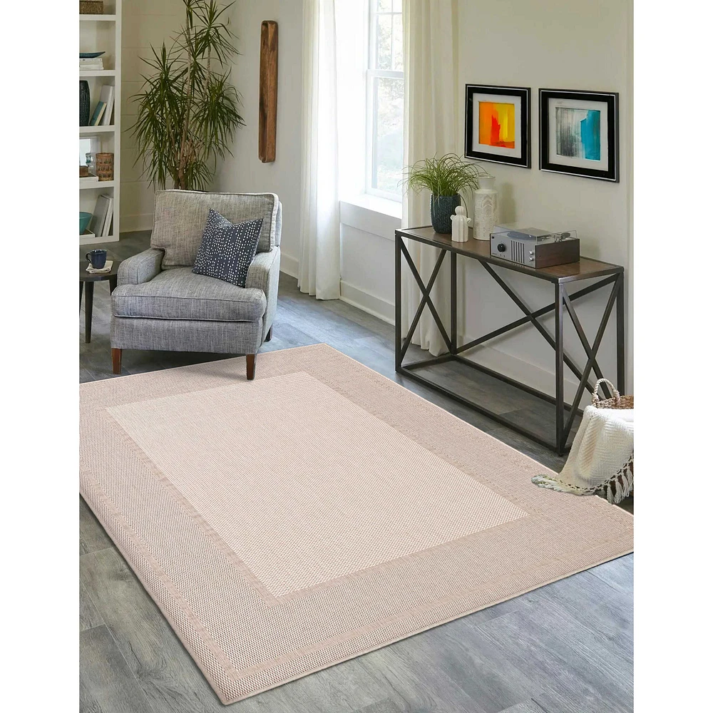 Tapis « Sisal » - Beige et ivoire