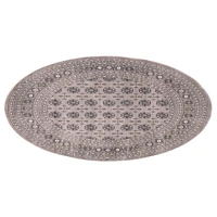 Tekke Grey Rug, Round 6'7" x 6'7"