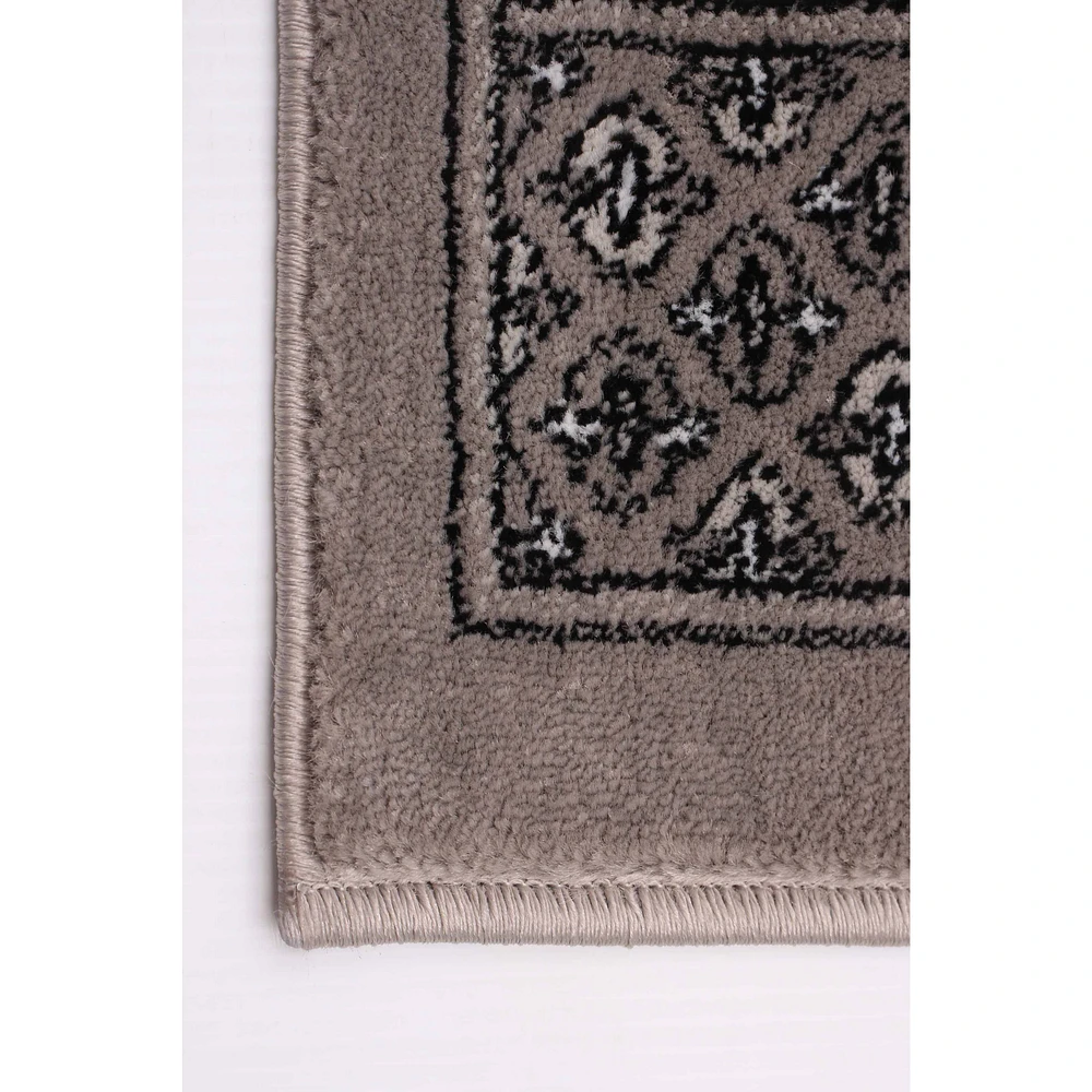 Tekke Grey Rug Square, 6'7" x 6'7