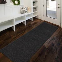 Tapis d'entrée noir « Hobnail » - 2'6" x 6'7
