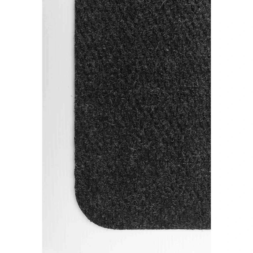 Tapis d'entrée noir « Hobnail » - 2'6" x 6'7