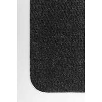 Tapis d'entrée noir « Hobnail » - 2'6" x 6'7