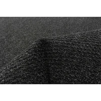 Tapis d'entrée noir « Hobnail » - 2'6" x 6'7