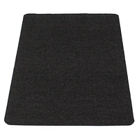 Hobnail Indoor/Outdoor Black Area Mat