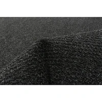 Hobnail Indoor/Outdoor Black Area Mat