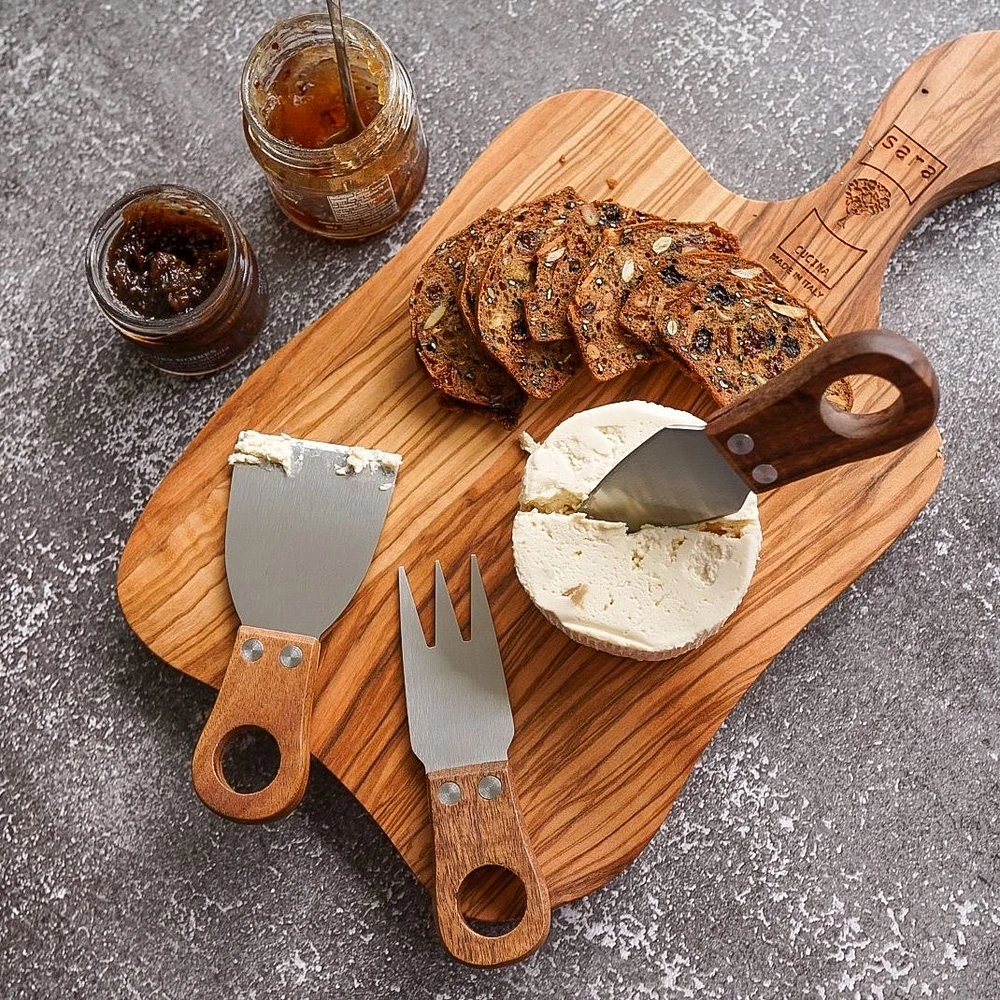 Alpine 3-Piece Cheese Knife Set by Danesco - Natural Living