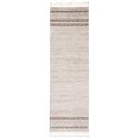 Kybella Coastal Ivory/Grey Bohemian Area Rug