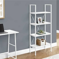 Risen Book Case 4 Tiers - White