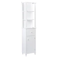 Armoire haute « Alexa » -  Blanc